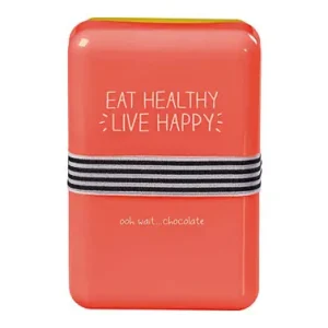 Solo Por Tiempo Limitado CONTENEDOR PORTA ALIMENTOS CIERRE ELASTICONARANJA