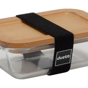 CONTENEDOR PORTA ALIMENTOS HERMETICO CRISTAL/TAPA 370 ML Promoción