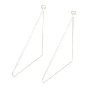 Pedido Al Por Mayor ESCUADRA METAL THIN 2 UDSBLANCO 24 X 26,5 CM