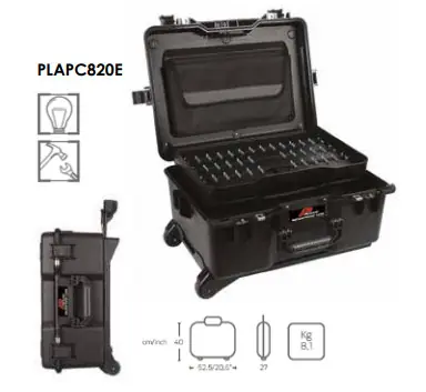 CAJA DE HERRAMIENTAS WATERPROOF PLAPC820E De Moda