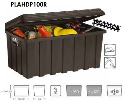 BAUL HERRAMIENTAS PLAHDP100R Exclusivo