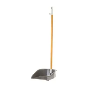 RECOGEDOR CON PALO PLEGABLEBAMBOO PRINT GREY Moderno