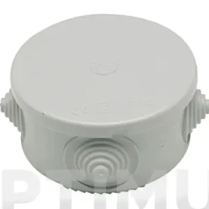 Última Versión CAJA ESTANCA REDONDA IP55 74X50CON CONOS
