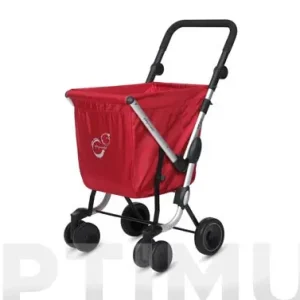 CARRO COMPRA 4 RUEDAS GIR WE GO BASIC ROJO Favorito De Clientes