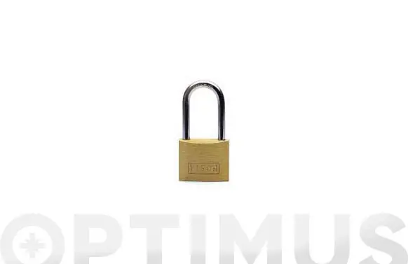 Gran Oferta CANDADO LATON TIFON ARCO LARGO20 MM LLAVES IGUALES