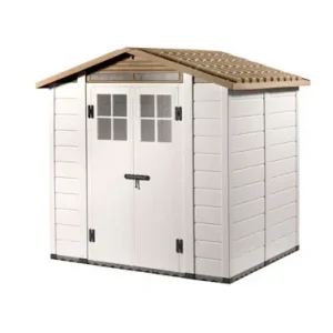 Original CASETA DE RESINA TUSCANY EVO 200MEDIDAS 220 X 181 X 216 CM