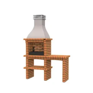 BARBACOA LADRILLO "BULNES"245 X 160 X 58 CM Certificado