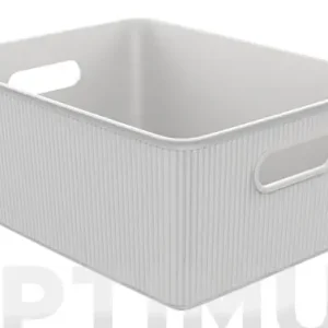 Mejor Calidad CESTA ORDENACION BAOBAB L BLANCO16 X 38,5 X 29,4 CM