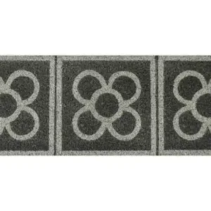 FELPUDO COCO ESTAMPADO ROSETA BARCELONA25 X 75 CM Disponible Ahora