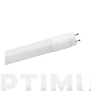 Premium FLUORESCENTE ALUMINIO CRISTAL LEDT-8 120 CM 18W LUZ NEUTRA