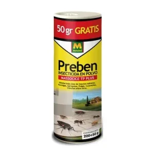 ANTIPLAGAS INSECTOS RASTREROS EN POLVO200 GR + 50 GR Súper Precio