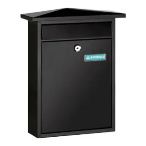 BUZON EXTERIOR ACEROHOME NEGRO Descuento