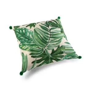 COJÍN 45X45 CMHOJAS Precio De Fábrica