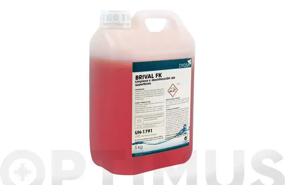 Últimas Unidades DETERGENTE BACTERICIDA BRIVAL FK5 L