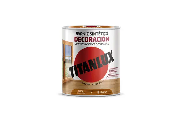 BARNIZ TINTE BRILLO PARA MADERA750 ML NOGAL Oferta Especial