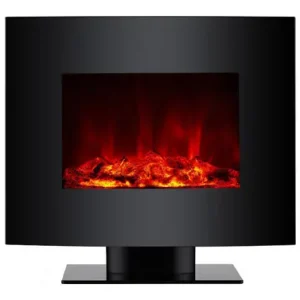 CHIMENEA ELECTRICA CON PIEFRONTAL CURVO 2000 W Entrega Rápida