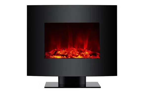 CHIMENEA ELECTRICA CON PIEFRONTAL CURVO 2000 W Entrega Rápida