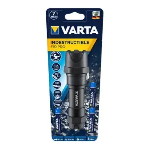 LINTERNA LED INDESTRUCTIBLE F10 PRO 300LM3AAA INCL Liquidación