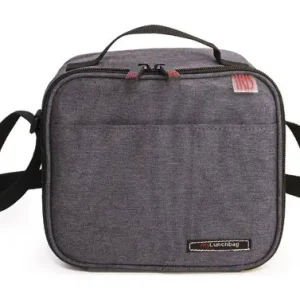 Nueva Colección BOLSA PORTA ALIMENTOS CITY PROMO GRIS+2 CONTENEDORES 0.6L