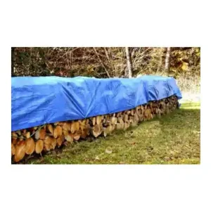 TOLDO POLIETILENO 90 GRS CON OJALES AZUL/VERDE 6 X 10 M Liquidación