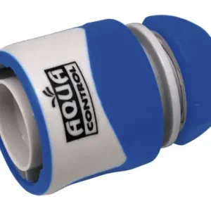 ENLACE RAPIDO PARA MANGUERA HELICOIDAL 10 MM. BICOMPONENTE: ACETAL (POM) Y CAUCHO Solo Por Tiempo Limitado