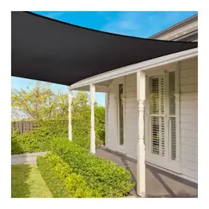 TOLDO VELA SOMBREO \\'EVERYDAY SAIL\\' CUADRADO 3,6 M GRAFITO 205GR \\'COOLAROO\\' Tendencia