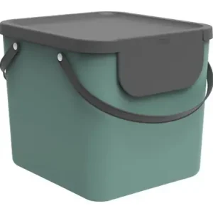 A Buen Precio CUBO RECICLAJE APILABLE ALBULA 40 L - VERDE