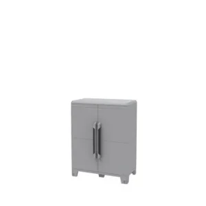 ARMARIO RESINA TRANSFORMING MODULAR 2 GRIS 102X78X44 CM Marca Reconocida