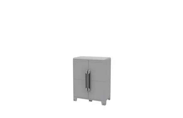 ARMARIO RESINA TRANSFORMING MODULAR 2 GRIS 102X78X44 CM Marca Reconocida