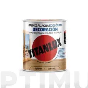 BARNIZ ECOLOGICO INCOLORO 750 ML SATINADO Descuento