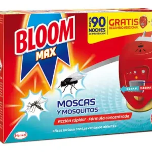 Artesanal BLOOM ELÉCTRICO MOSCAS Y MOSQUITOS 2 RECAMBIOS INCLUIDOS