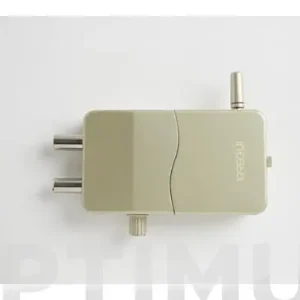 Original CERRADURA INVISIBLE CON ALARMA DORADA