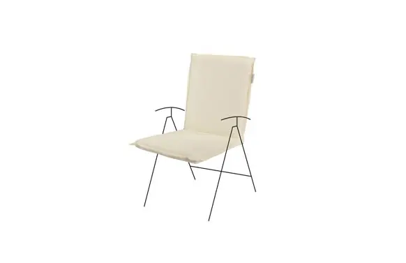Última Versión COJIN SILLA CON RESPALDO BAJO ZIPPO CRUDO 95 X 48 X 6 CM
