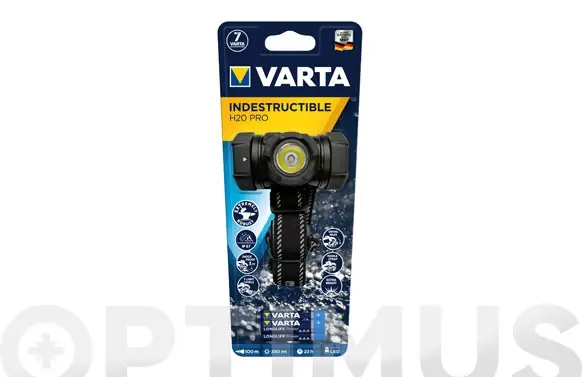 Bestseller LINTERNA FRONTAL VARTA INDESTRUCTIBLE H20 PRO 4W, 350LM IP67