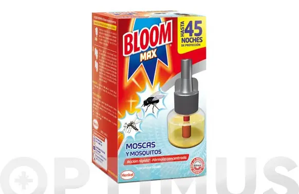 RECAMBIO ELECTRICO BLOOM MOSCAS Y MOSQUITOS Descuento