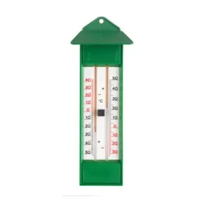 TERMOMETRO MAXIMA-MINIMA ECOLOGICO COLOR VERDE Moderno