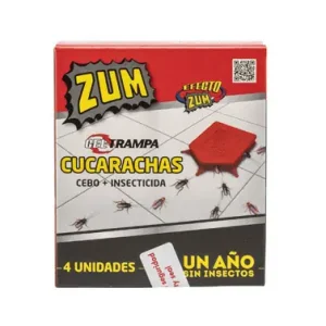 Tendencia ZUM GEL TRAMPA CUCAS 4 UNIDADES