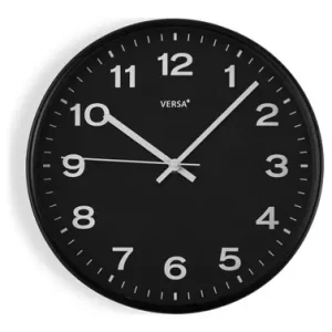 Venta Final RELOJ PARED REDONDO Ø30,5 CM - NEGRO