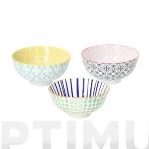 Exclusivo BOL PORCELANA DECORADO 12 CM - BARCELONA MIX