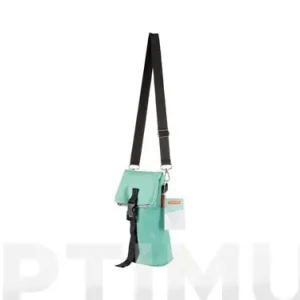 Favorito De Clientes BOLSA PORTABOTELLAS PIEL SINTETICA AZUL - 34 X 10 CM