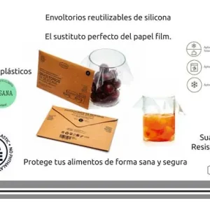 ENVOLTORIO REUTILIZABLE SILICONA SET 4 TAMAÑOS Liquidación