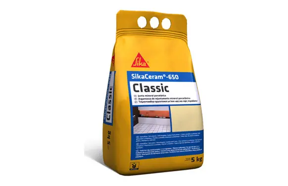 Oferta Especial LECHADA PARA JUNTAS SIKACERAM 650 CLASSIC GREY C20 GRIS