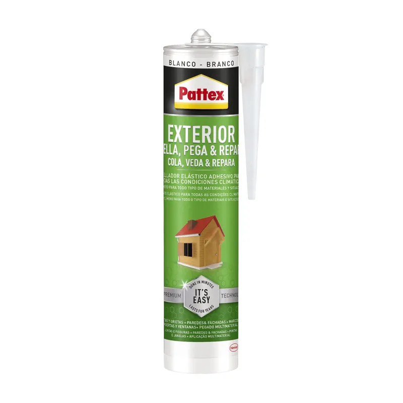 Exclusivo SELLADOR ADHESIVO EXTERIOR FACIL 280 ML BLANCO