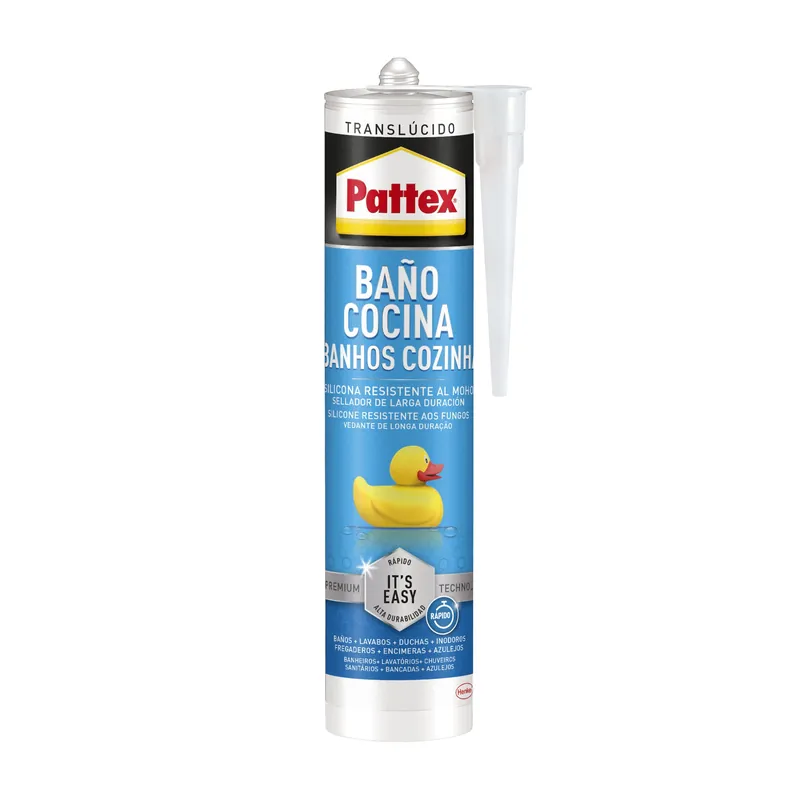 SILICONA BAÑOS Y COCINAS FACIL 280 ML TRANSPARENTE Envío Gratis