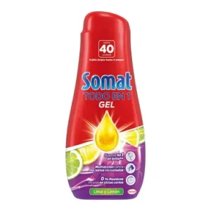 Artesanal LAVAVAJILLAS SOMAT GEL TODO EN 1 LIMON 40 DOSIS