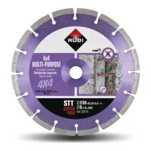 Precio Reducido DISCO DIAMANTE CORTE SECO GENERAL OBRA SEGMENTADO Ø 230 MM SUPEROPRO