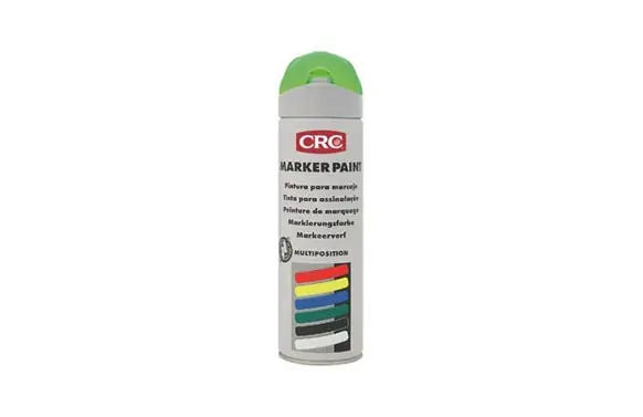MARCADOR DE PINTURA PARA OBRAS MARKERPAINT 500 ML VERDE Solo Hoy