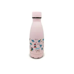 BOTELLA INOX TERMO DECORADA 350 ML - PITUFOS ROSA Pago Seguro