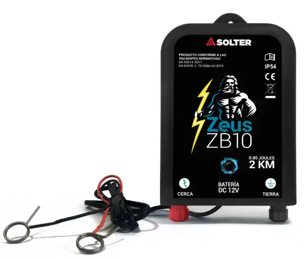 Económico PASTOR ELECTRICO ZEUS ZB10 SOLTER PARA BATERÍA