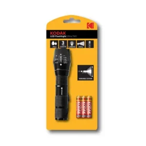 Nuevo Modelo LINTERNA TACTICA KODAK LED FLASHLIGHT ULTRA 290 LM + 3XAAA